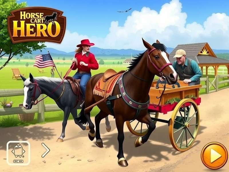 Horse Cart Hero Game Screenshot